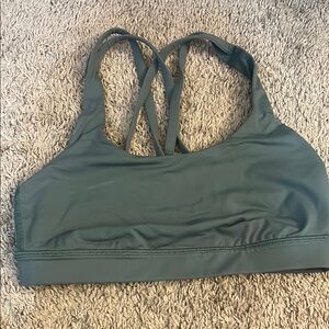 Lululemon energy bra - medium forest - size 4